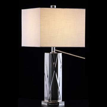 Sullivan 26.5" Crystal LED Table Lamp - JONATHAN Y